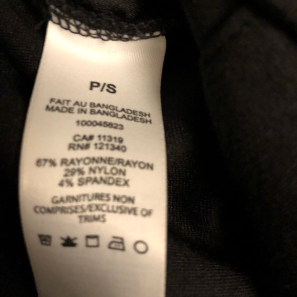 Dynamite Black Stretch Pencil Skirt, Size S - Picture 9 of 11